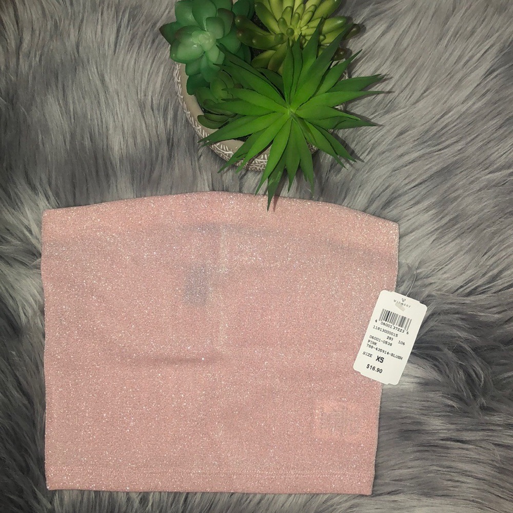 Glittery Crop Top